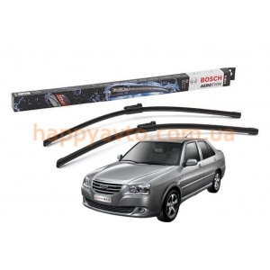 Комплект дворников на Chery Amulet 2 2011 — Bosch AeroTwin